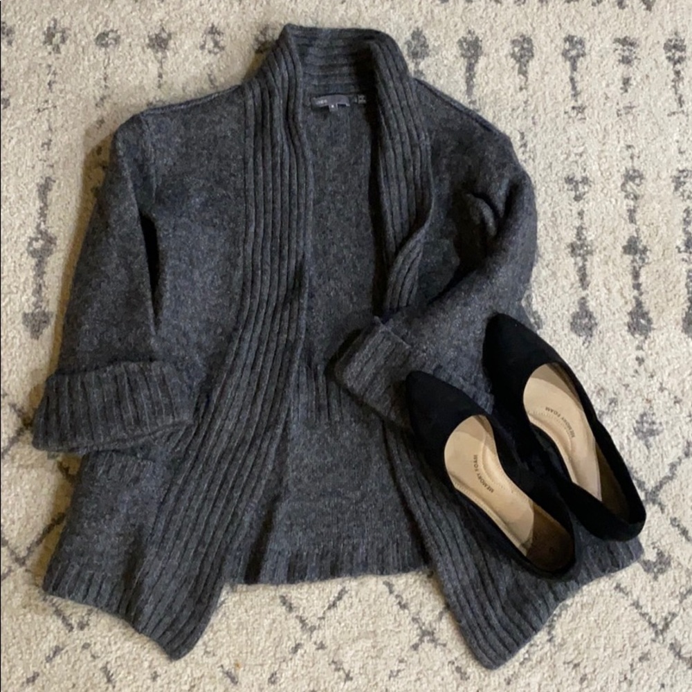 Vince gray cardigan